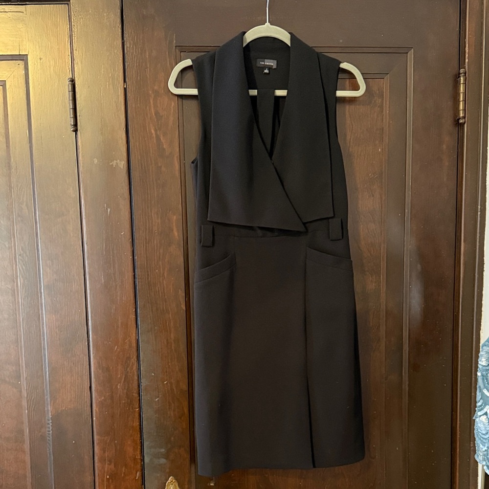 The Limited Black Sleeveless Mini Dress LBD